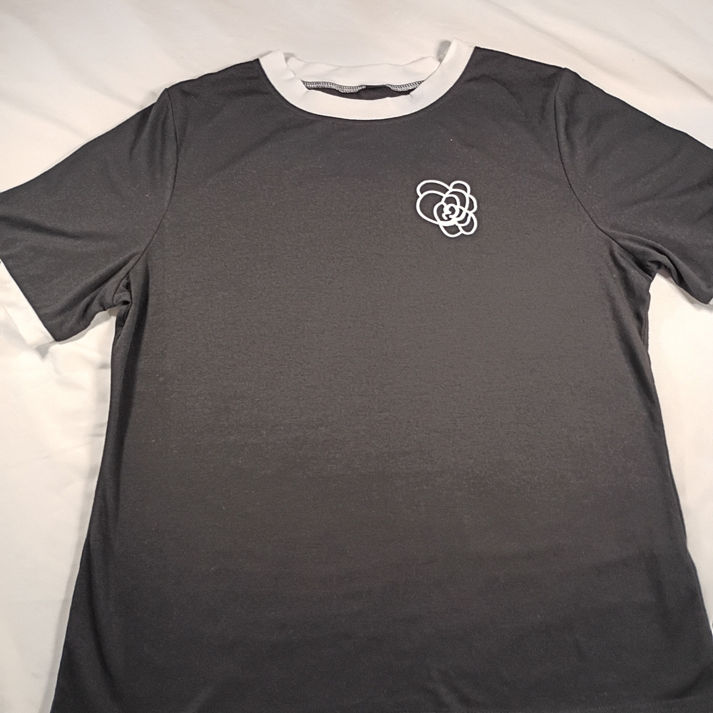 SHEIN Black and White T-Shirt - Picture 8 of 8